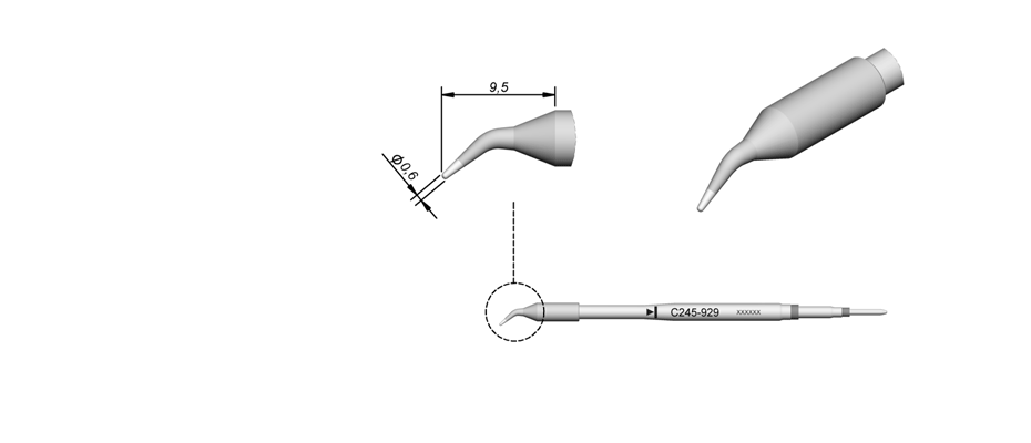 C245929 - Cartridge for T245 handpiece